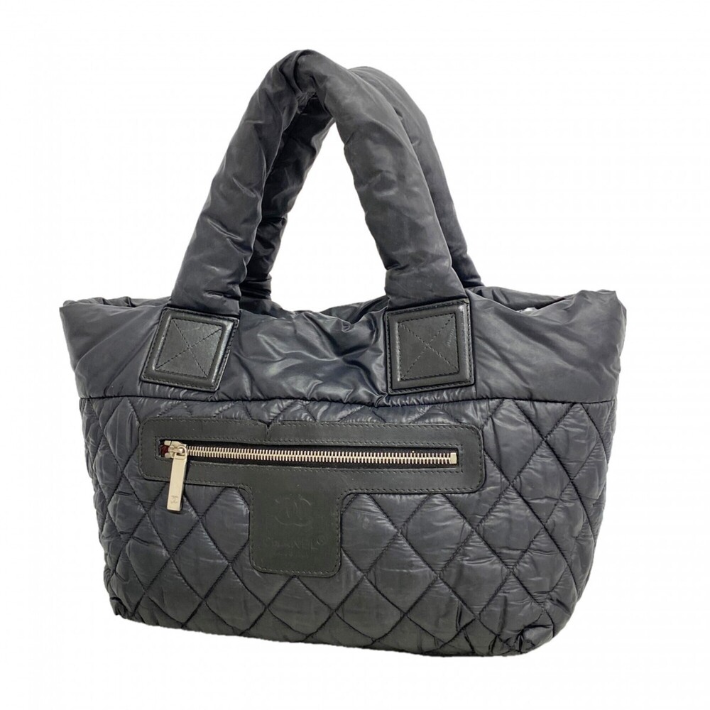 Chanel Coco Cocoon Nylon Tote Bag, Black, Women's P3063491